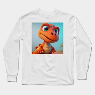 Baby Dinosaur Dino Bambino - Keanu Long Sleeve T-Shirt